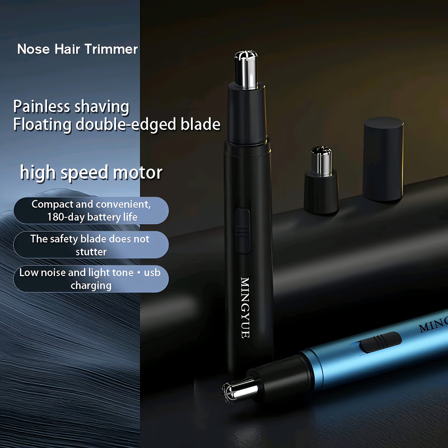Rechargeable Electric Nose Hair Trimmer for Men And Women, a Magical Tool for Cutting Nasal Hair.