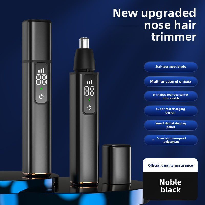 Multi-Functional Intelligent Nose Hair Trimmer, Suitable for Both Men And Women, No Dead Corners in Trimming, No Need for Hair Repair, One-Click Start.