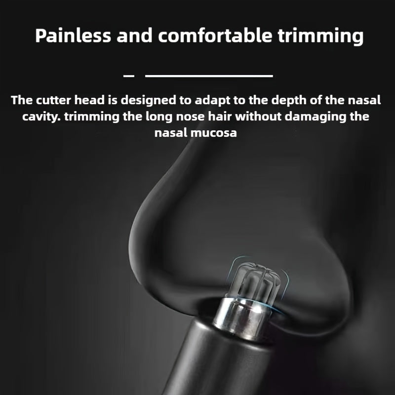 Rechargeable Electric Nose Hair Trimmer for Men And Women, a Magical Tool for Cutting Nasal Hair.