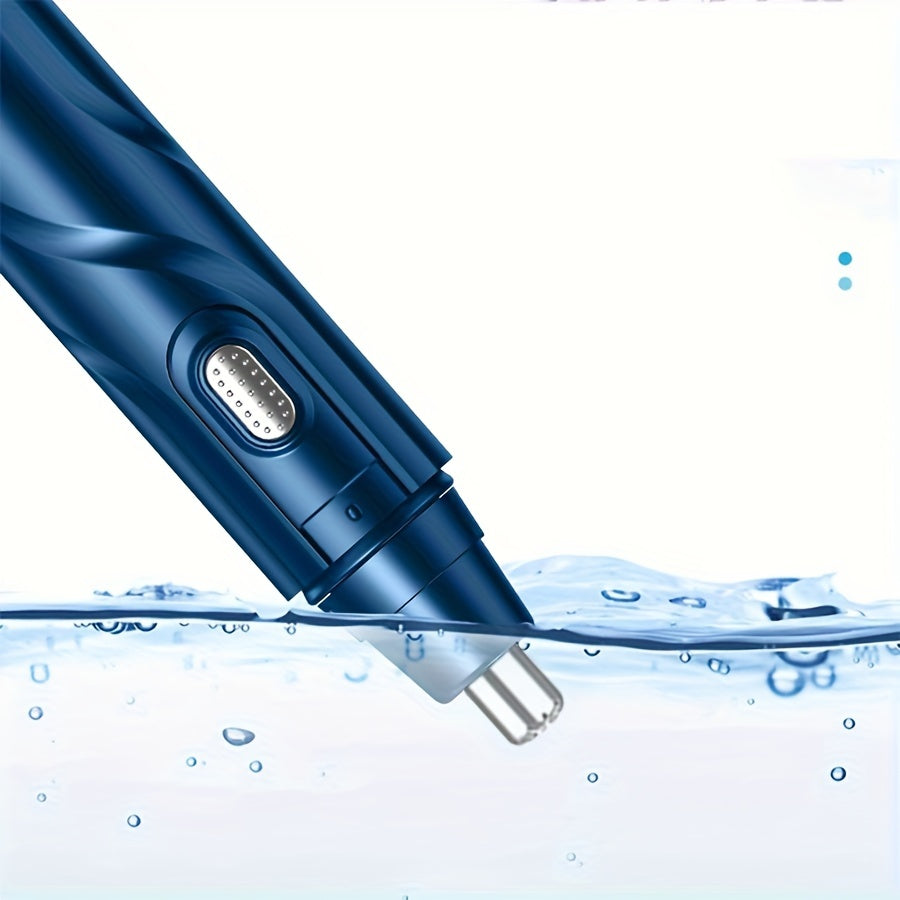 GERTZY Rechargeable Nose & Ear Hair Trimmer for Men & Women - Painless Facial and Eyebrow Grooming with USB Charging, Black, 4V-12V Operating Voltage, Plastic Body, Lithium Battery Powered, USB Charging Cable Included, Grooming Trimmer | Modern Groomer |