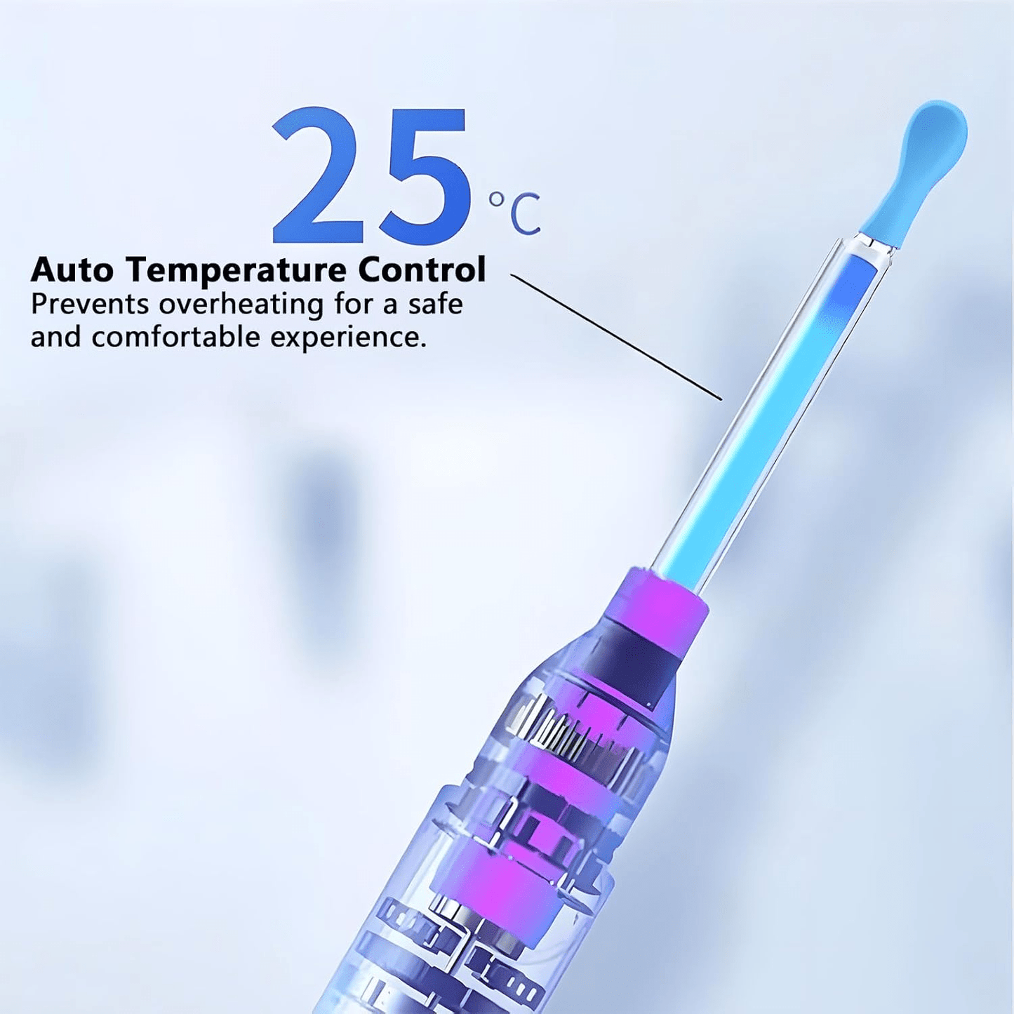 7pcs Ear Wax Removal Tool with Visual Ear Pick, 6 Ear Pick Covers, Camera & Light - USB Rechargeable, Compatible with All Mobile Phones, Includes Cleaning Brush & Storage Case, Earwax Removal Tool, Mobile Phone Accessory, Sleek Design, Durable