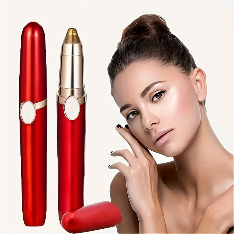 USB Rechargeable Eyebrow Trimmer, Nose and Ear Hair Clipper, Portable Electric Nose Trimmer, Mini Compact Design, Quick Charge via Computer USB Interface