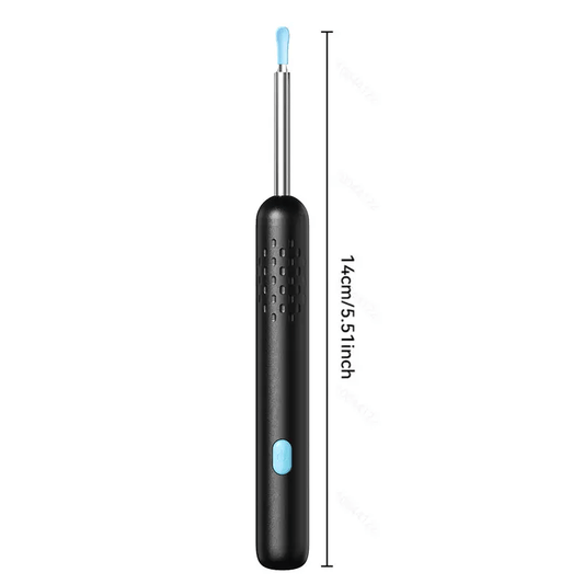 7pcs Ear Wax Removal Tool with Visual Ear Pick, 6 Ear Pick Covers, Camera & Light - USB Rechargeable, Compatible with All Mobile Phones, Includes Cleaning Brush & Storage Case, Earwax Removal Tool, Mobile Phone Accessory, Sleek Design, Durable