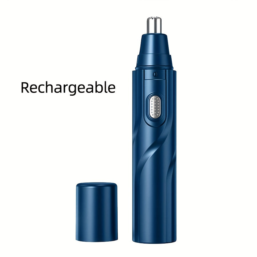 GERTZY Rechargeable Nose & Ear Hair Trimmer for Men & Women - Painless Facial and Eyebrow Grooming with USB Charging, Black, 4V-12V Operating Voltage, Plastic Body, Lithium Battery Powered, USB Charging Cable Included, Grooming Trimmer | Modern Groomer |