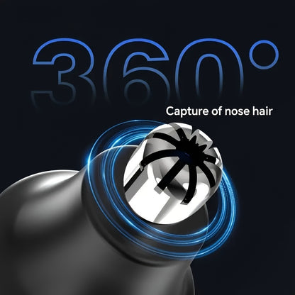 [Rechargeable Trimmer for Men & Women] The Rechargeable Ear And Nose Trimmer for Men Is a Usb-Powered Device That Is Also Appropriate for Women, Providing a Painless Way to Remove Eyebrow And Facial Hair.