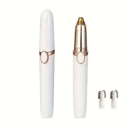 USB Rechargeable Eyebrow Trimmer, Nose and Ear Hair Clipper, Portable Electric Nose Trimmer, Mini Compact Design, Quick Charge via Computer USB Interface