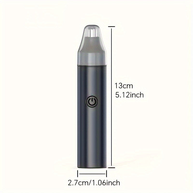 [Rechargeable Trimmer for Men & Women] The Rechargeable Ear And Nose Trimmer for Men Is a Usb-Powered Device That Is Also Appropriate for Women, Providing a Painless Way to Remove Eyebrow And Facial Hair.
