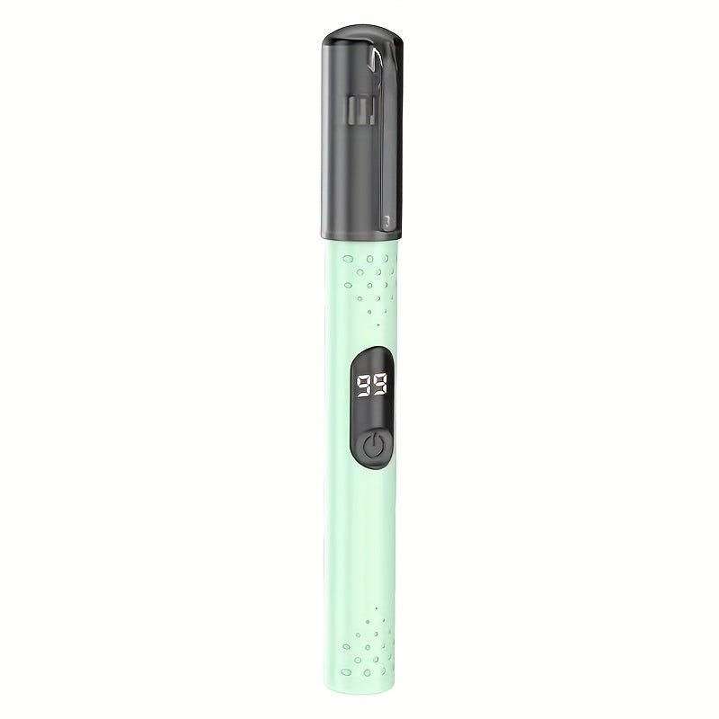 [Portable Trimmer] Portable Electric Nose Hair Trimmer, Unisex | Stainless Steel Cutting Head, No Pulling of Hair And No, Stylish And Simple, USB Charging | Suitable for Nose Hair, Eyebrow And Ear Hair Trimming