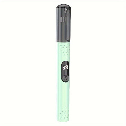 [Rechargeable Trimmer] Rechargeable Nose Hair Trimmer | Stainless Steel Blades, Ergonomic Portable Design for Men & Women - Grooming Tool, Nose Hair Remover, Compact Design