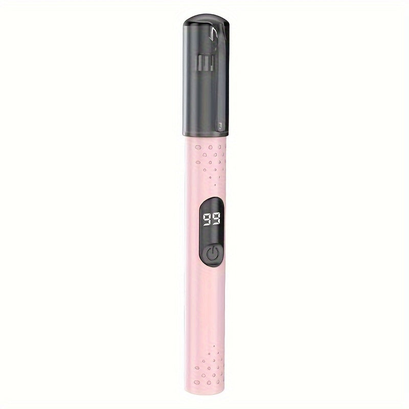 [Rechargeable Trimmer] Rechargeable Nose Hair Trimmer | Stainless Steel Blades, Ergonomic Portable Design for Men & Women - Grooming Tool, Nose Hair Remover, Compact Design