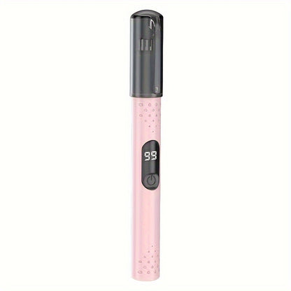 [Rechargeable Trimmer] Rechargeable Nose Hair Trimmer | Stainless Steel Blades, Ergonomic Portable Design for Men & Women - Grooming Tool, Nose Hair Remover, Compact Design
