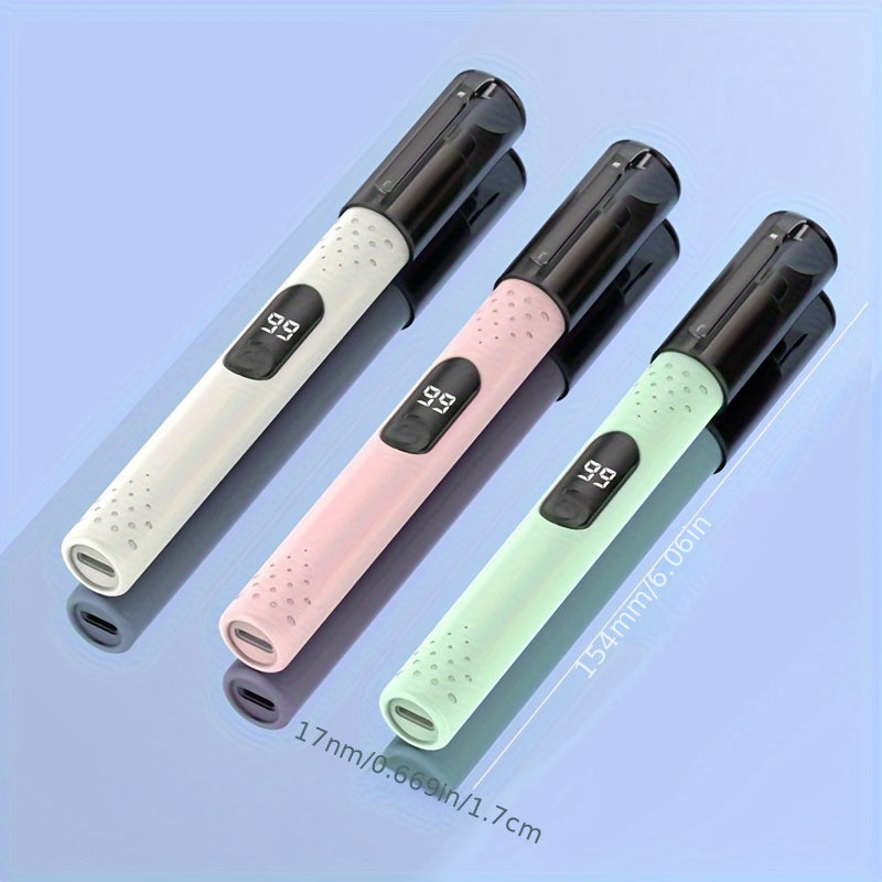 [Rechargeable Trimmer] Rechargeable Nose Hair Trimmer | Stainless Steel Blades, Ergonomic Portable Design for Men & Women - Grooming Tool, Nose Hair Remover, Compact Design