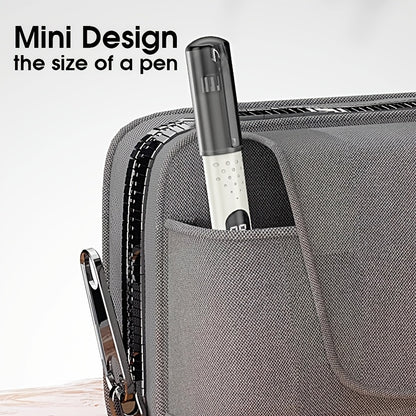 Portable electric nose hair trimmer, stainless steel cutting head, no pulling hair and no pain, fashionable and simple for both men and women, USB charging, suitable for nose hair, eyebrow and ear hair trimming