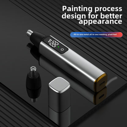 Multi-Functional Intelligent Nose Hair Trimmer, Suitable for Both Men And Women, No Dead Corners in Trimming, No Need for Hair Repair, One-Click Start.