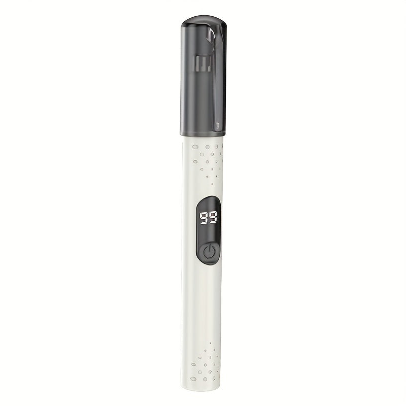 [Portable Trimmer] Portable Electric Nose Hair Trimmer, Unisex | Stainless Steel Cutting Head, No Pulling of Hair And No, Stylish And Simple, USB Charging | Suitable for Nose Hair, Eyebrow And Ear Hair Trimming