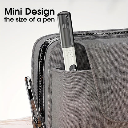 1pc USB Rechargeable Nose/ Eyebrow/ Ear Hair Trimmer & Epilator - Digital Display/ Beige Touch Control, Unisex Stylish Design, Portable Travel Essential, Painless, Skin-Friendly