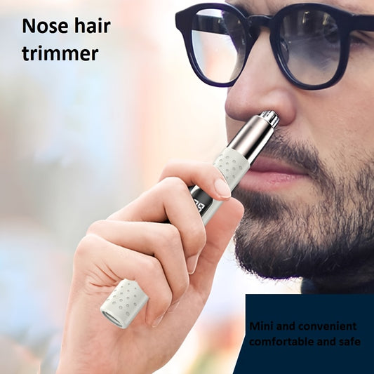 [Electric Trimmer] Portable Electric Nose Hair Trimmer | Mini Male and Female Nose Scraper, Best Gift for Others
