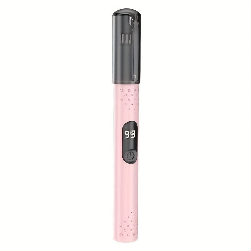 [Portable Trimmer] Portable Electric Nose Hair Trimmer, Unisex | Stainless Steel Cutting Head, No Pulling of Hair And No, Stylish And Simple, USB Charging | Suitable for Nose Hair, Eyebrow And Ear Hair Trimming