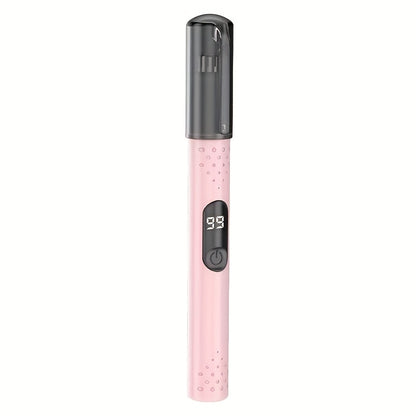[Portable Trimmer] Portable Electric Nose Hair Trimmer, Unisex | Stainless Steel Cutting Head, No Pulling of Hair And No, Stylish And Simple, USB Charging | Suitable for Nose Hair, Eyebrow And Ear Hair Trimming