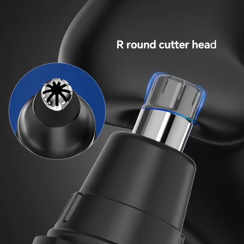 [Rechargeable Trimmer for Men & Women] The Rechargeable Ear And Nose Trimmer for Men Is a Usb-Powered Device That Is Also Appropriate for Women, Providing a Painless Way to Remove Eyebrow And Facial Hair.